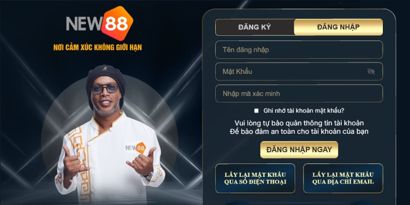 Hướng dẫn chi tiết các bước đăng nhập vào new88